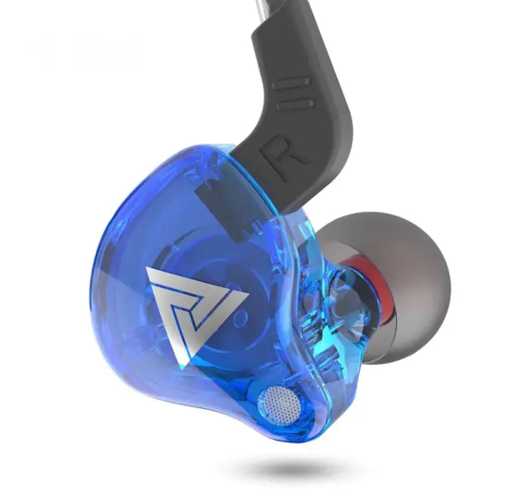 Sports Headset In-Ear Wire Control With Microphone