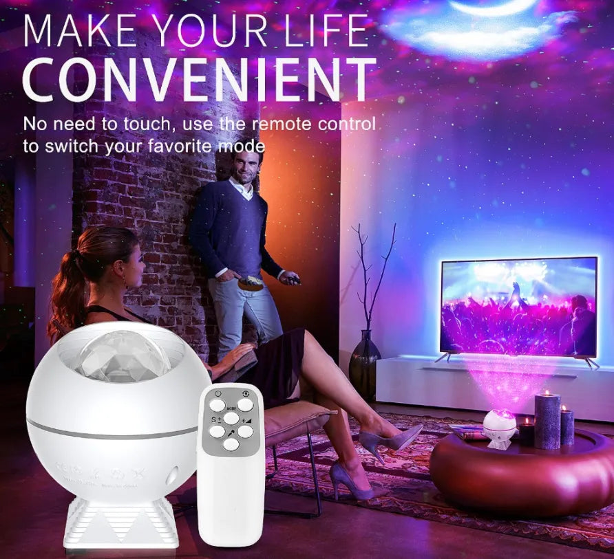 Starry Sky Projection Lamp Galaxy Projector